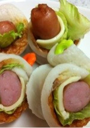 ちくわ☆サラダロール-レシピのメイン写真