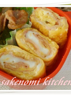 簡単ベーコンで卵焼き☆-レシピのメイン写真