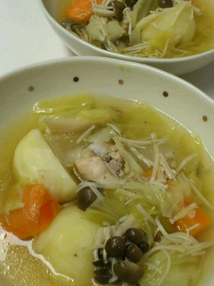 《圧力鍋使用》ゴロゴロ野菜のスープ-レシピのメイン写真