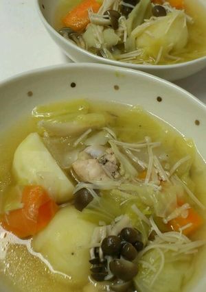 《圧力鍋使用》ゴロゴロ野菜のスープ-レシピのメイン写真