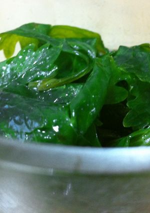セロリの葉のレモン醤油漬け-レシピのメイン写真