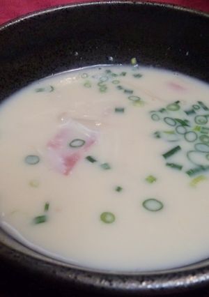 短時間で☆豆乳みそスープ-レシピのメイン写真