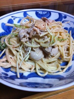 豚しゃぶキムチの冷製パスタ-レシピのメイン写真