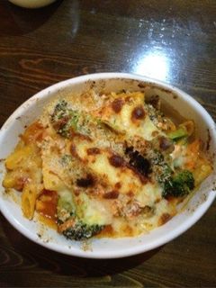 鮭トマトの焼きペンネ-レシピのメイン写真