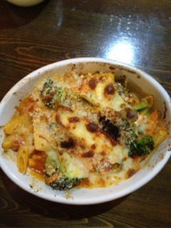 鮭トマトの焼きペンネ-レシピのメイン写真