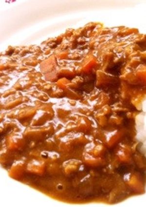 簡単おいしい☆新玉葱＆舞茸のキーマカレー-レシピのメイン写真