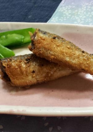 [魚食にかえる]丸干しのゴマあげ-レシピのメイン写真