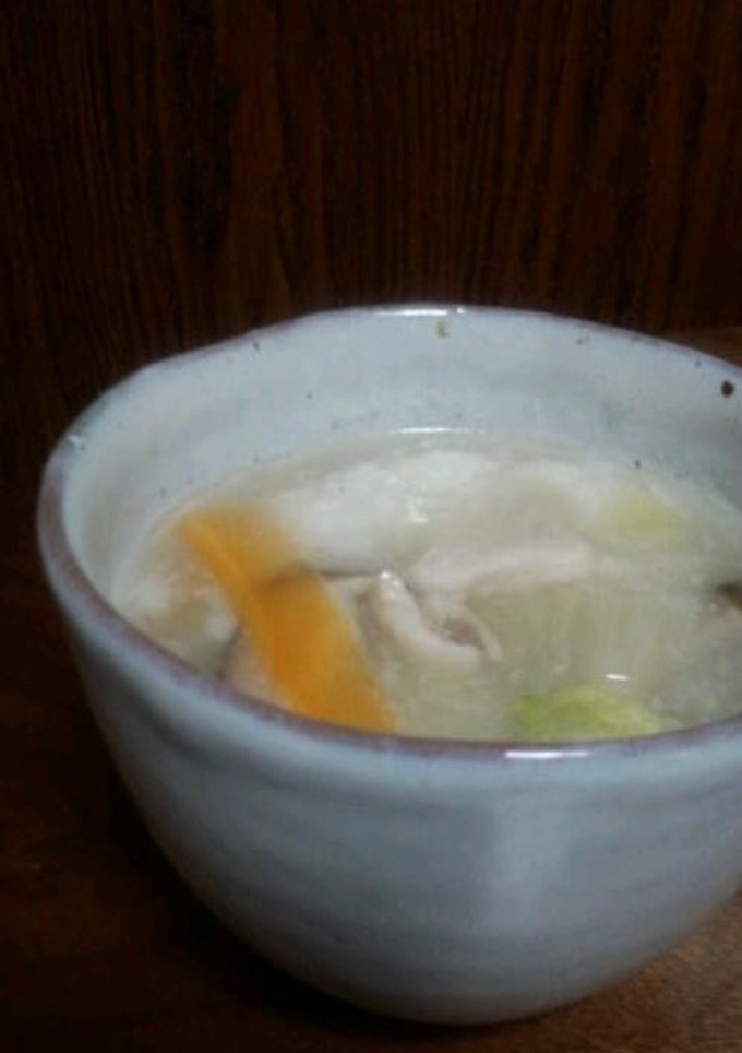 ふわふわとろろのすまし汁-レシピのメイン写真