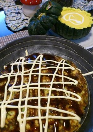 春キャベツのヘルシーお好み焼き-レシピのメイン写真