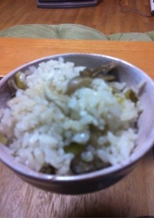 舞茸と大根葉の炊き込みご飯-レシピのメイン写真