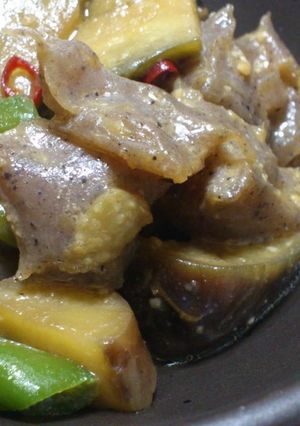 ＊こんにゃくと野菜のみそ炒め＊-レシピのメイン写真