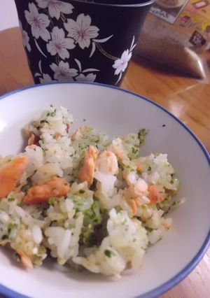 超簡単！いりゴマ入りまぜまぜご飯！-レシピのメイン写真