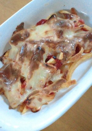 リメイク☆フライドポテトでチーズ焼き-レシピのメイン写真