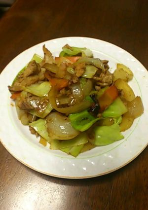調味料不要！一発で決まる肉野菜炒め！-レシピのメイン写真