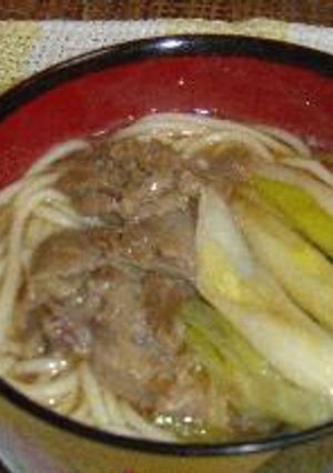 牛すじうどん-レシピのメイン写真