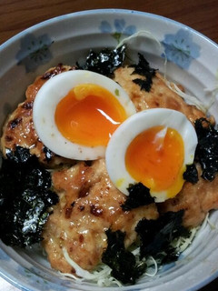 ヘルシー☆つくね丼♪-レシピのメイン写真