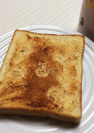 甘い香り♡きなこバニラトースト-レシピのメイン写真
