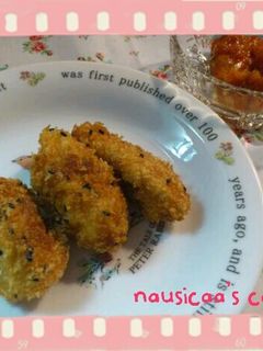 鶏ささみの簡単ゴマ揚げ♪-レシピのメイン写真