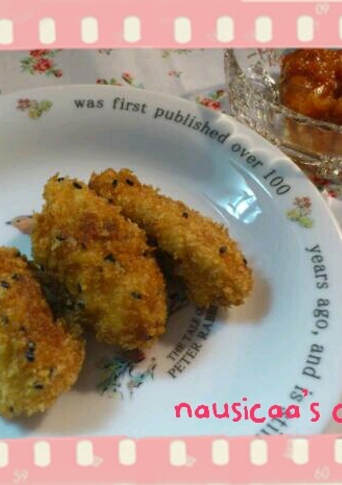 鶏ささみの簡単ゴマ揚げ♪-レシピのメイン写真