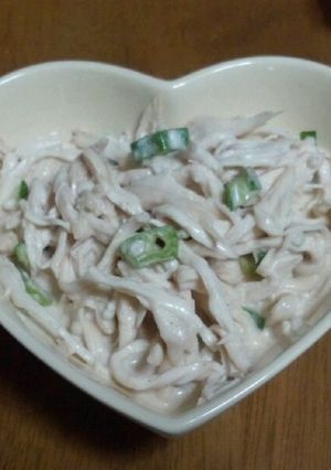 オクラと鶏胸のマヨポン酢☆糖質制限-レシピのメイン写真
