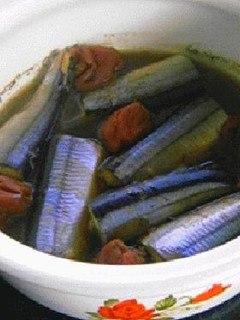秋刀魚と梅干しの煮つけ-レシピのメイン写真