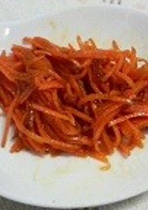 ニンジンの梅和え-レシピのメイン写真