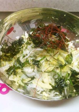 甘酢でサッパリ！お箸が止まらないサラダ♪-レシピのメイン写真