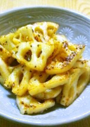 レンコンの黒こしょう味-レシピのメイン写真