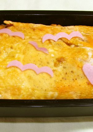 カレー好き男子に♪オムカレー弁当-レシピのメイン写真