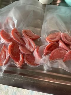 柔らかい物を潰れず真空冷凍する方法-レシピのメイン写真
