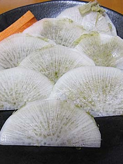 大根とトロロ昆布のサンドイッチ-レシピのメイン写真