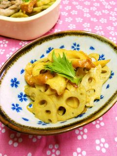 お弁当に☆ちくわとレンコンのカレー炒め-レシピのメイン写真