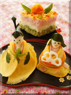 * ひな祭り ❤ お雛様寿司♪-レシピのメイン写真