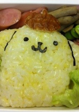 キャラ弁 ポムポムプリン-レシピのメイン写真