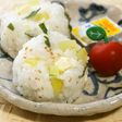 たくあん✿チーズでおにぎり