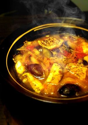 １人ごはんに最適！残り物でトマト鍋♬-レシピのメイン写真