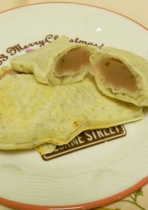 桜風味のたい焼き♪♪-レシピのメイン写真