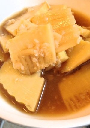 たけのこの塩麹さっと煮-レシピのメイン写真