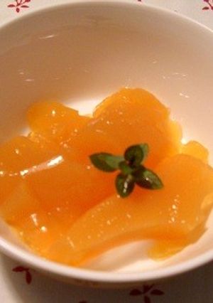 リンゴと紅茶のゼリー-レシピのメイン写真