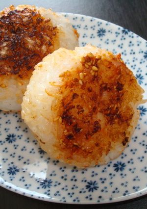 韓国風☆チーズみそ焼きおにぎり-レシピのメイン写真