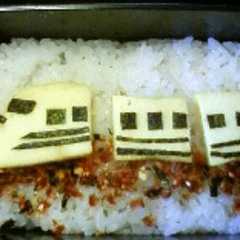 ドクターイエロー電車キャラ弁当-レシピのメイン写真