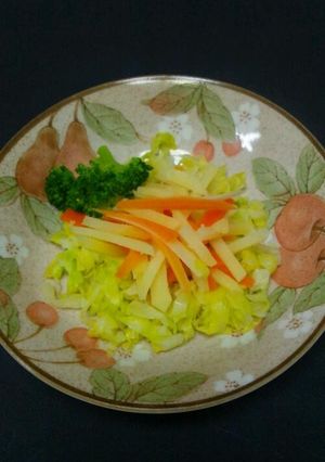 ゆで野菜de簡単サラダ☆-レシピのメイン写真