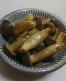 美味！丹波しめじのにんにく醤油バター炒め