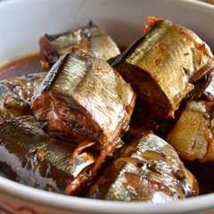 รูปของ 秋刀魚の照り煮（圧力鍋使用）