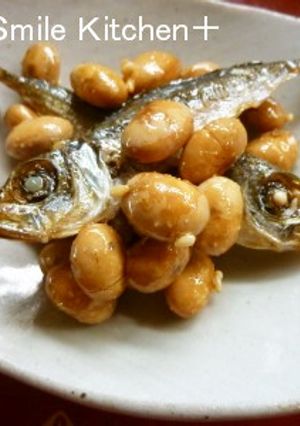 アジの煮干＆節分の残り大豆で田作り風-レシピのメイン写真