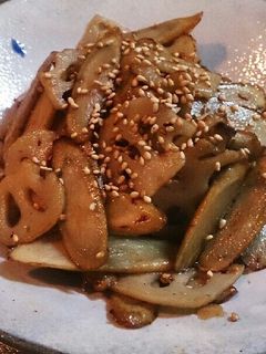 ごぼうとれんこんの塩きんぴら♪-レシピのメイン写真