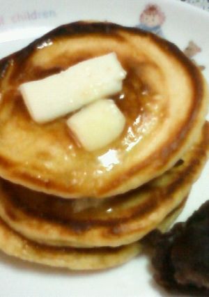 ★＊餡子バナナパンケーキ＊☆-レシピのメイン写真