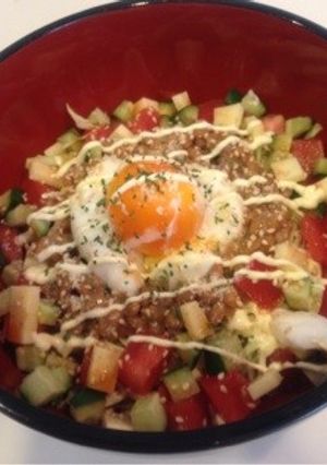 ♡納豆トマト丼♡-レシピのメイン写真