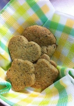 黒胡麻きなこクッキー-レシピのメイン写真