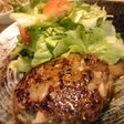 かなるンちの塩麹筍と新玉ねぎ入ハンバーグ